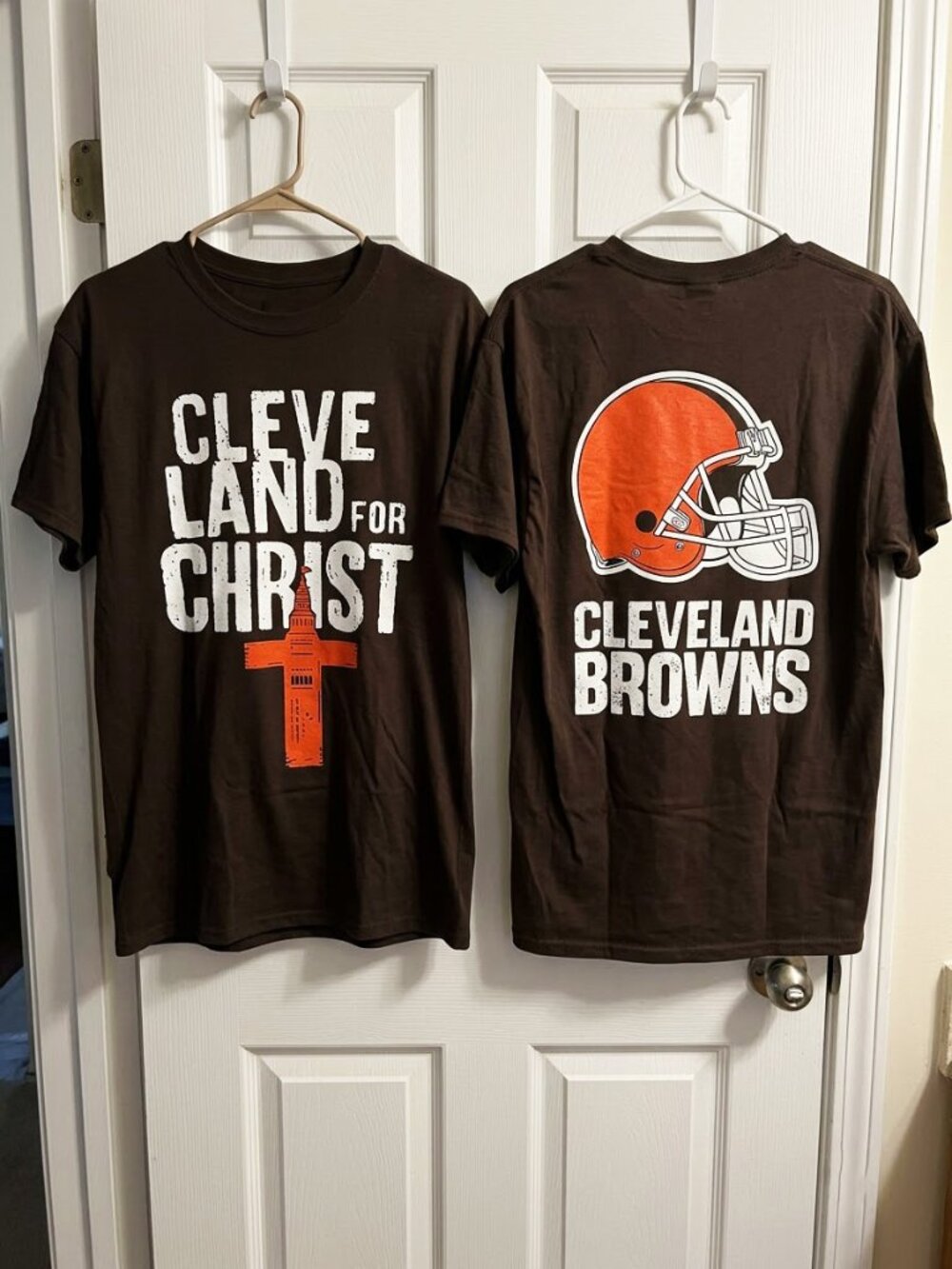 Cleveland Browns Cleveland For Christ T-shirt